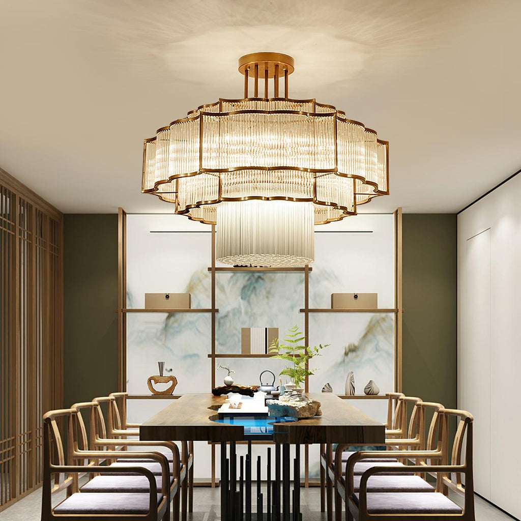 Erdenena Crystal Chandelier-Moonnatur