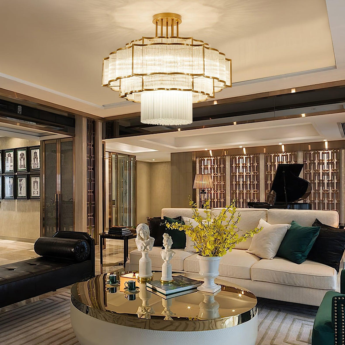 Erdenena Crystal Chandelier-Moonnatur