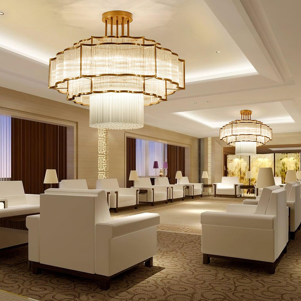 Erdenena Crystal Chandelier-Moonnatur