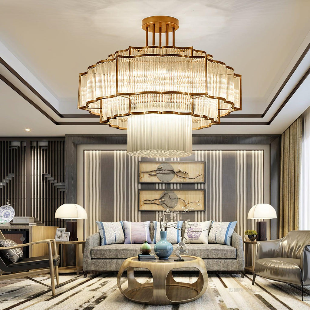 Erdenena Crystal Chandelier-Moonnatur