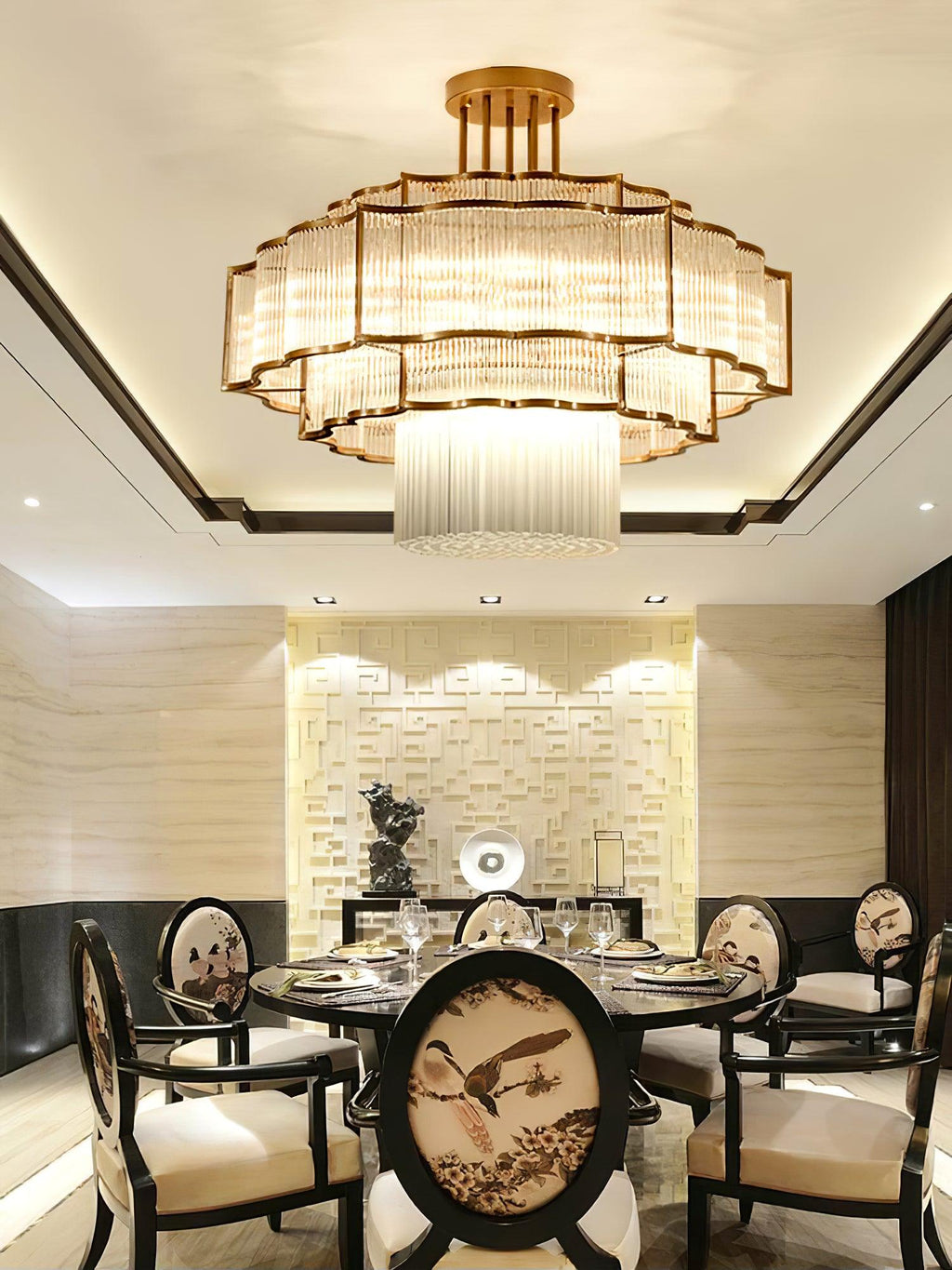 Erdenena Crystal Chandelier-Moonnatur