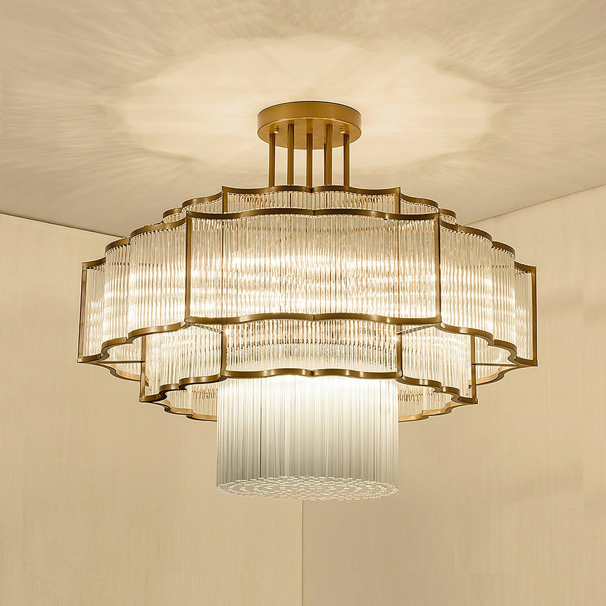 Erdenena Crystal Chandelier-Moonnatur