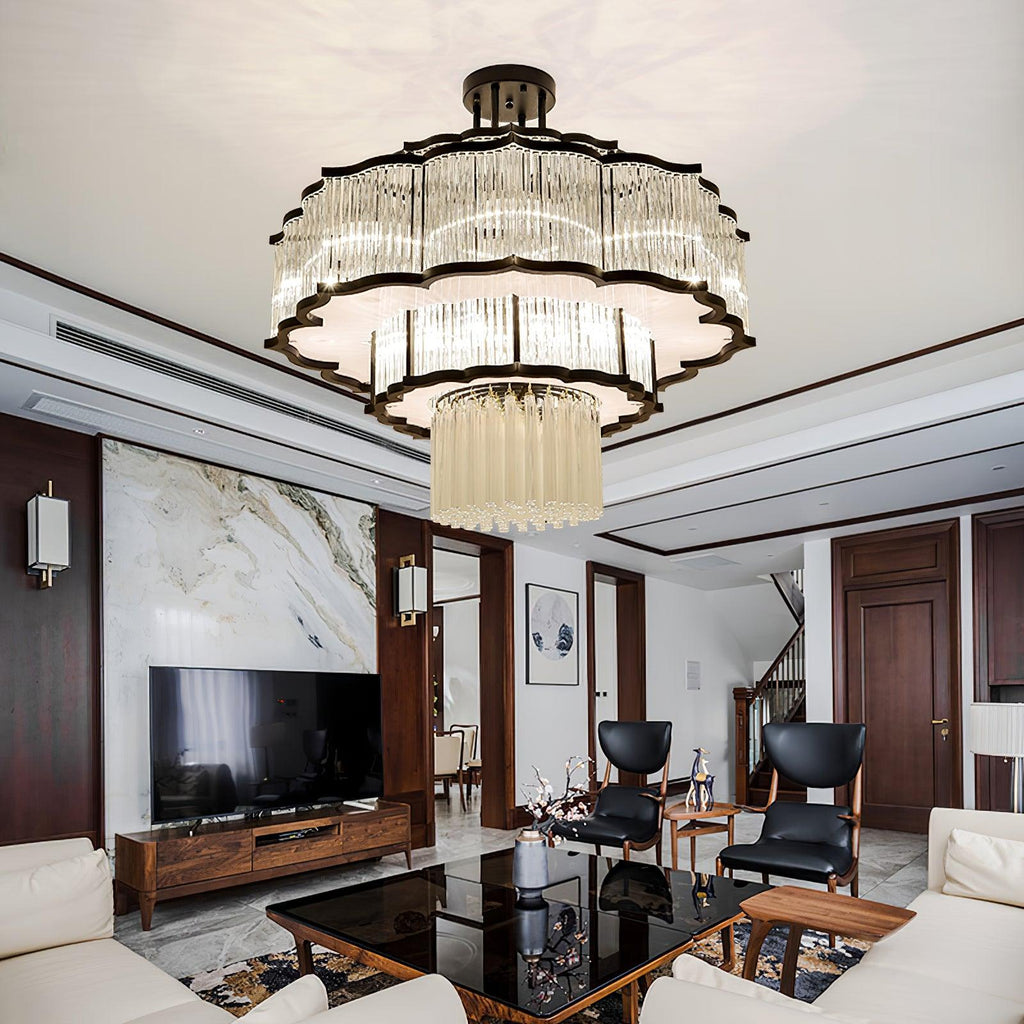Erdenena Crystal Chandelier-Moonnatur
