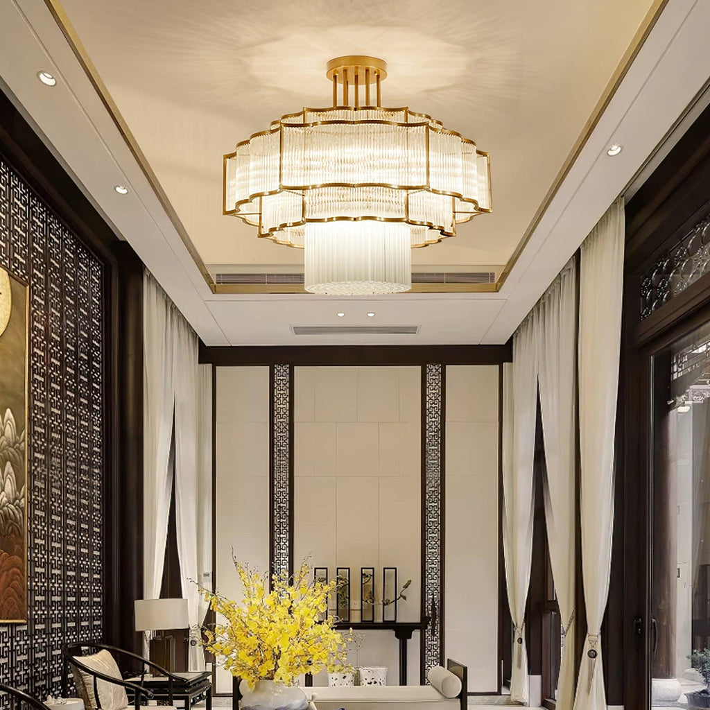 Erdenena Crystal Chandelier-Moonnatur