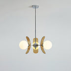 Berelaelle Glass Chandelier-Moonnatur