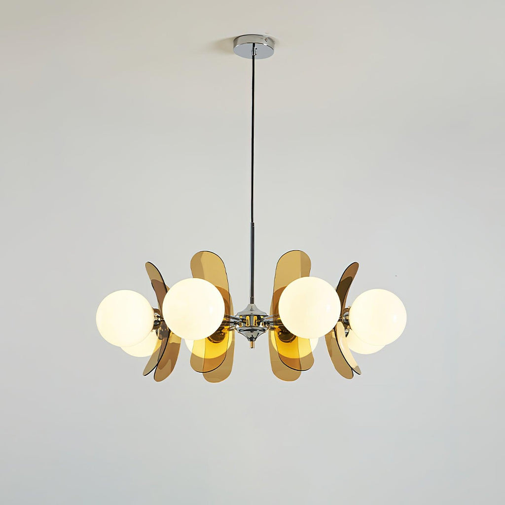 Berelaelle Glass Chandelier-Moonnatur