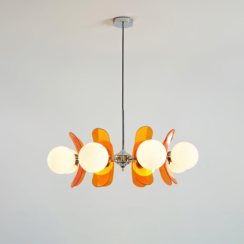 Berelaelle Glass Chandelier-Moonnatur