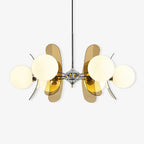 Berelaelle Glass Chandelier-Moonnatur