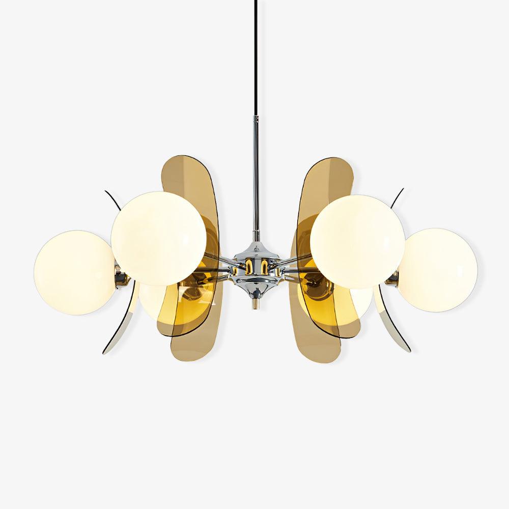 Berelaelle Glass Chandelier-Moonnatur