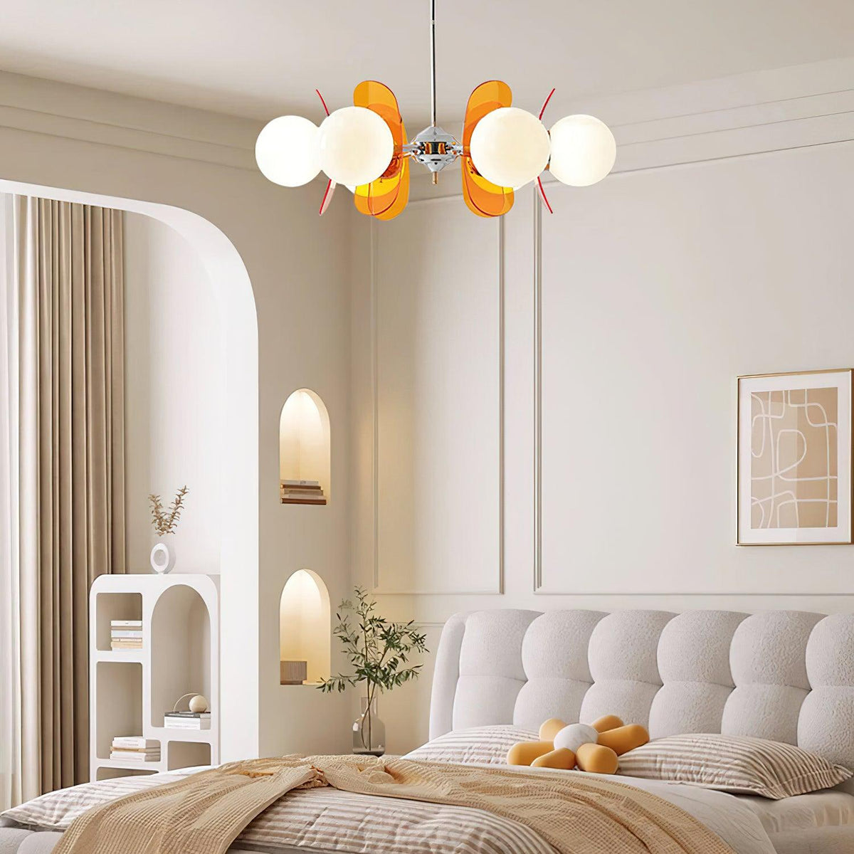 Berelaelle Glass Chandelier-Moonnatur