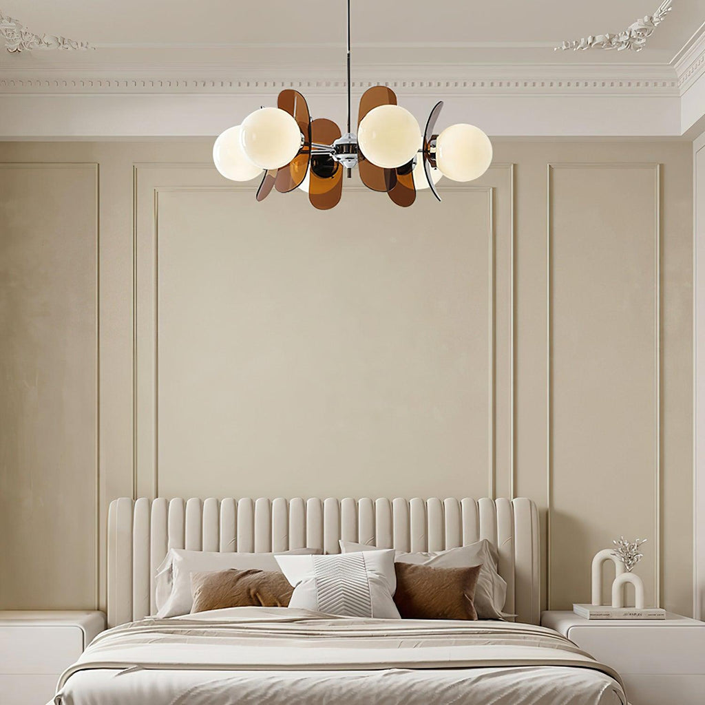 Berelaelle Glass Chandelier-Moonnatur