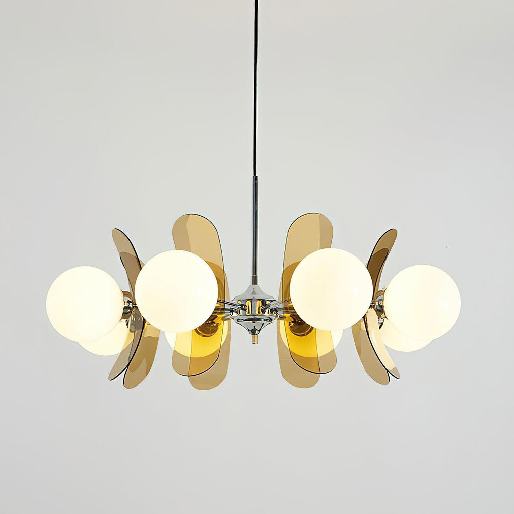Berelaelle Glass Chandelier-Moonnatur
