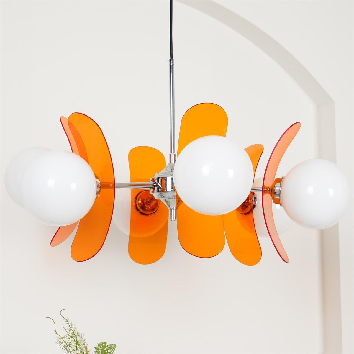Berelaelle Glass Chandelier-Moonnatur