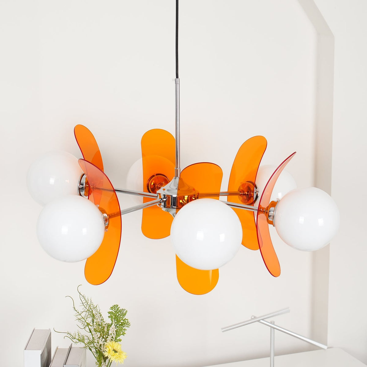 Berelaelle Glass Chandelier-Moonnatur