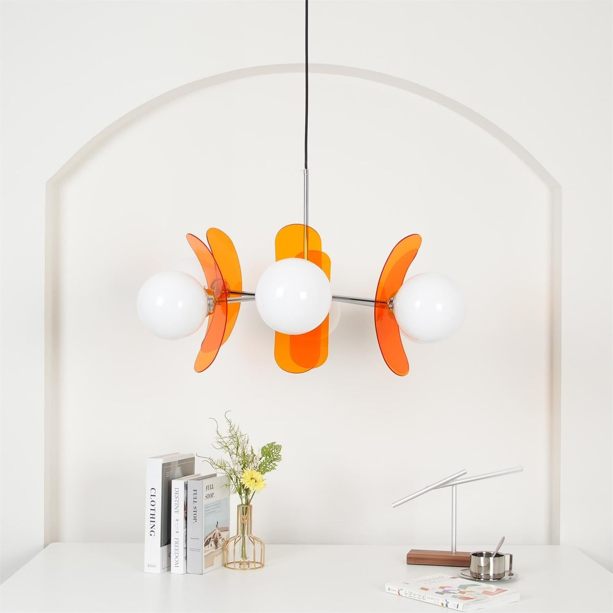 Berelaelle Glass Chandelier-Moonnatur