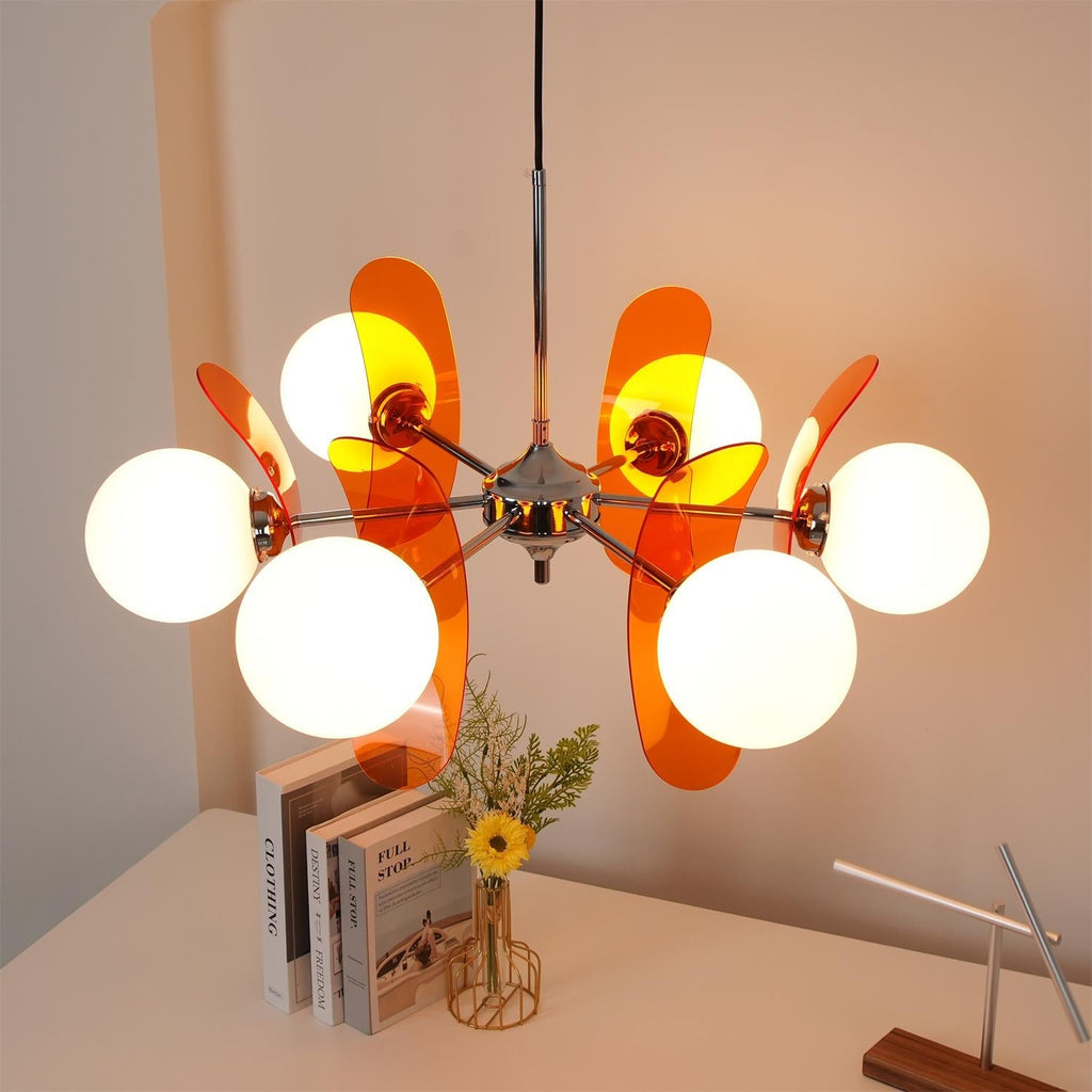 Berelaelle Glass Chandelier-Moonnatur