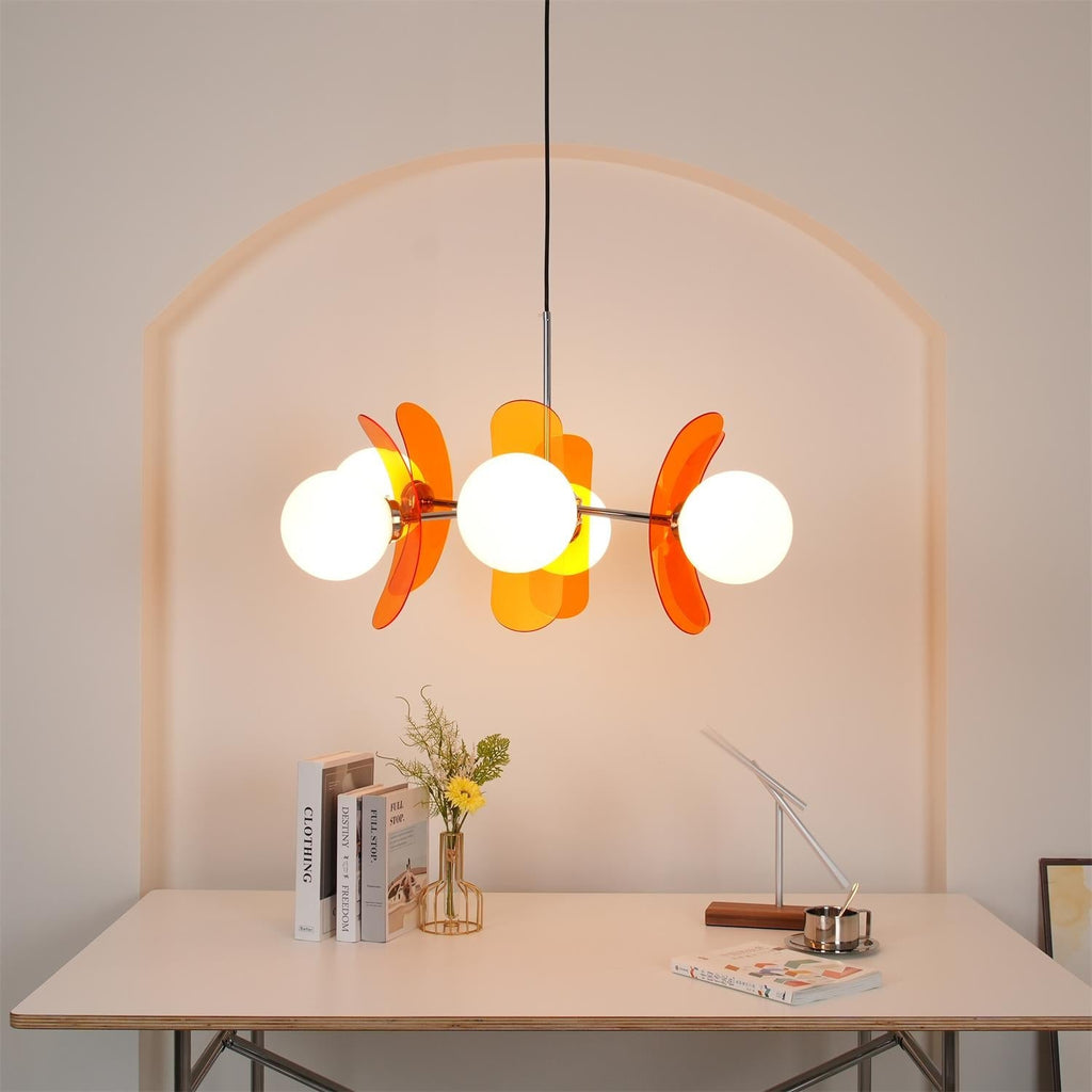 Berelaelle Glass Chandelier-Moonnatur