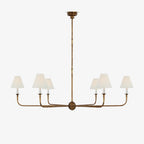 Jurelle Fabric Chandelier-Moonnatur