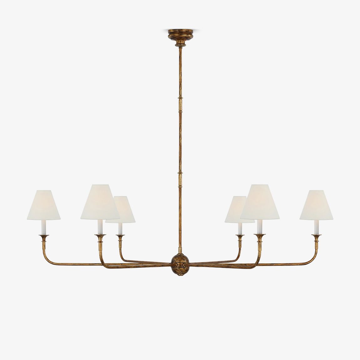 Jurelle Fabric Chandelier-Moonnatur