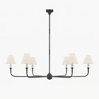 Jurelle Fabric Chandelier-Moonnatur