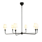 Jurelle Fabric Chandelier-Moonnatur