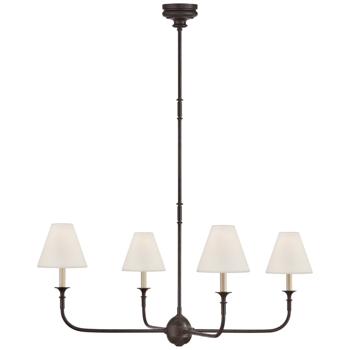 Jurelle Fabric Chandelier-Moonnatur