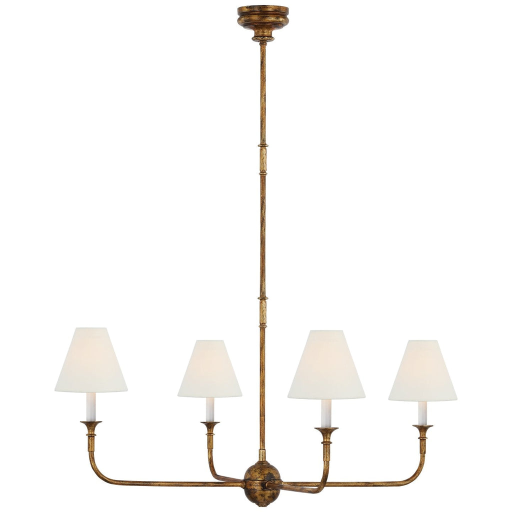 Jurelle Fabric Chandelier-Moonnatur