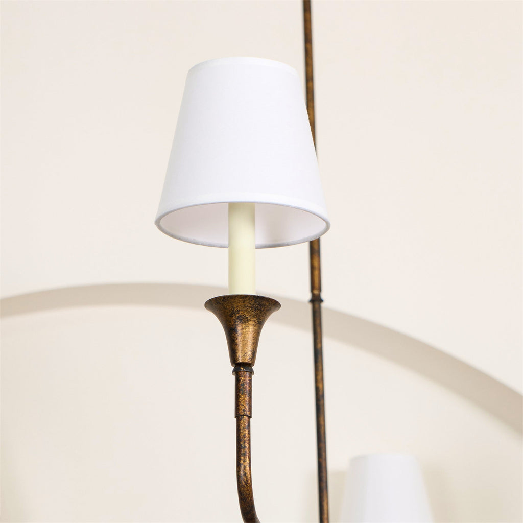 Jurelle Fabric Chandelier-Moonnatur