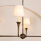 Jurelle Fabric Chandelier-Moonnatur