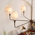 Jurelle Fabric Chandelier-Moonnatur
