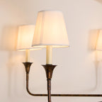 Jurelle Fabric Chandelier-Moonnatur