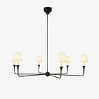 Jurelle Fabric Chandelier-Moonnatur
