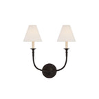 Urenaria Fabric Wall Light-Moonnatur