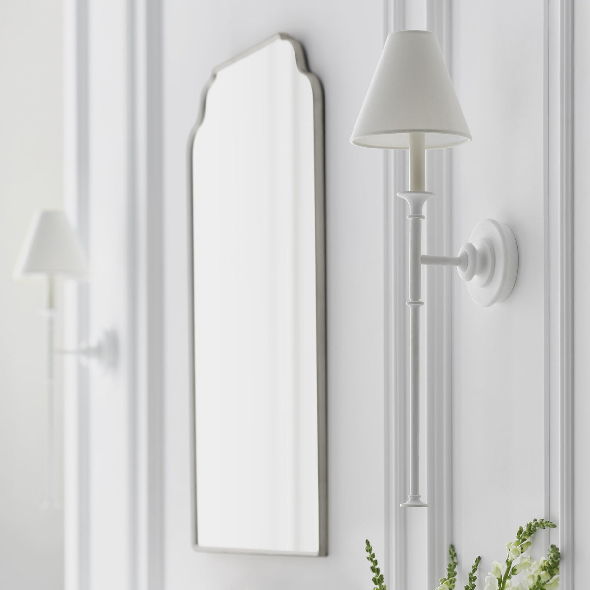 Urenaria Fabric Wall Light-Moonnatur