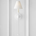 Kestiel Fabric Wall Light-Moonnatur
