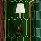 Urenaria Fabric Wall Light-Moonnatur