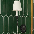Urenaria Fabric Wall Light-Moonnatur