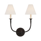 Urenaria Fabric Wall Light-Moonnatur