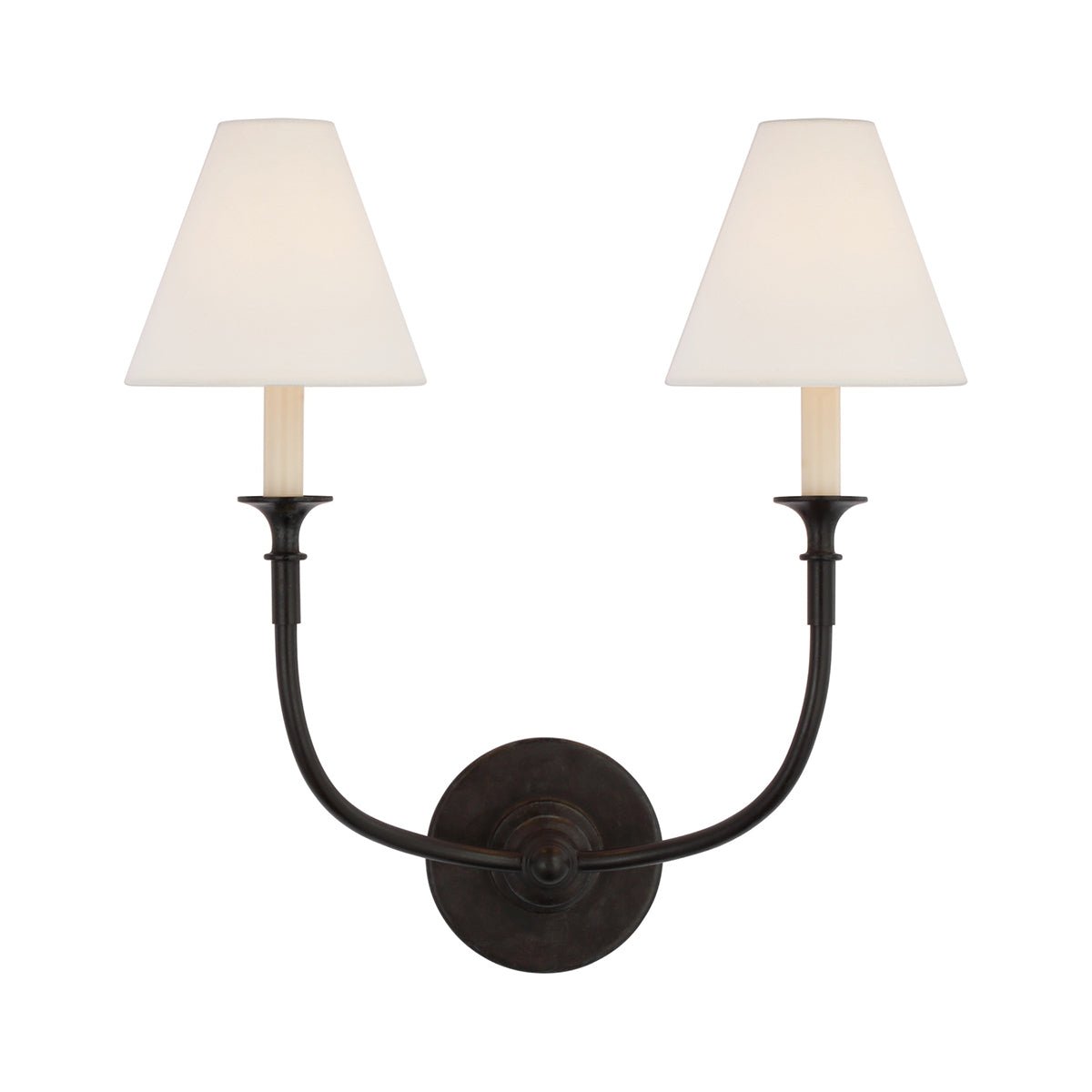Kestiel Fabric Wall Light-Moonnatur