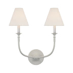 Kestiel Fabric Wall Light-Moonnatur
