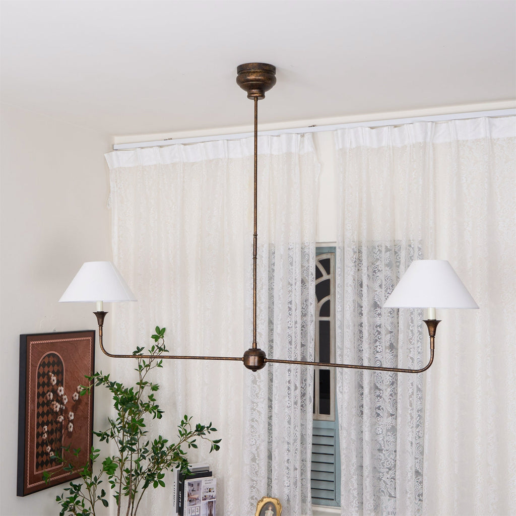 Selvenrose Fabric Chandelier-Moonnatur