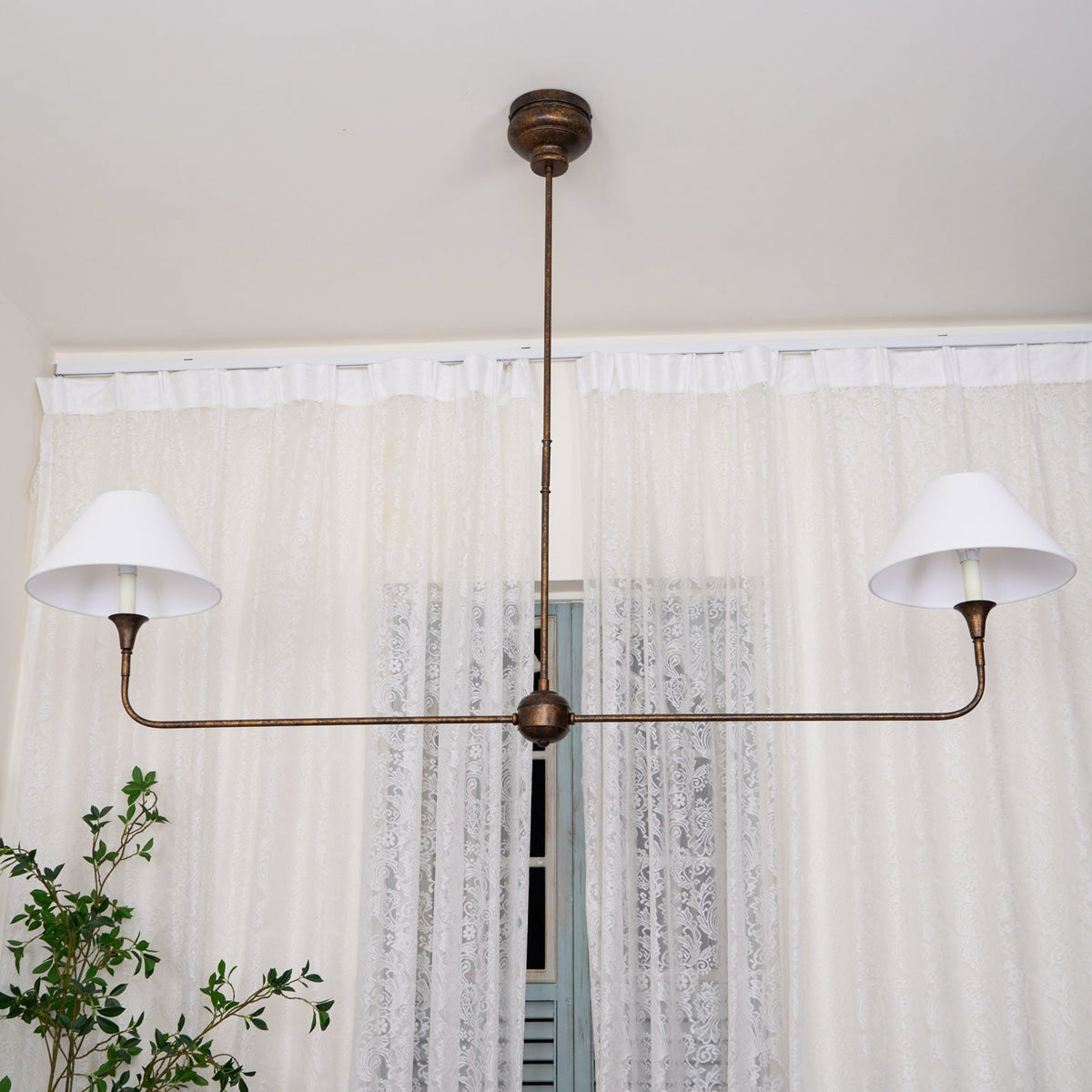 Selvenrose Fabric Chandelier-Moonnatur