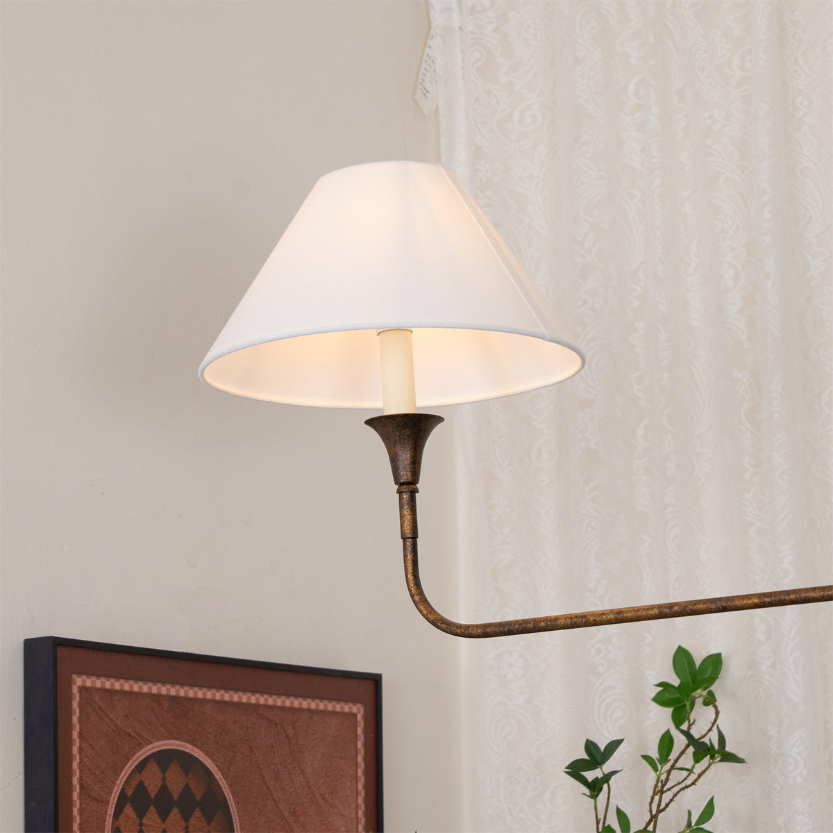 Selvenrose Fabric Chandelier-Moonnatur