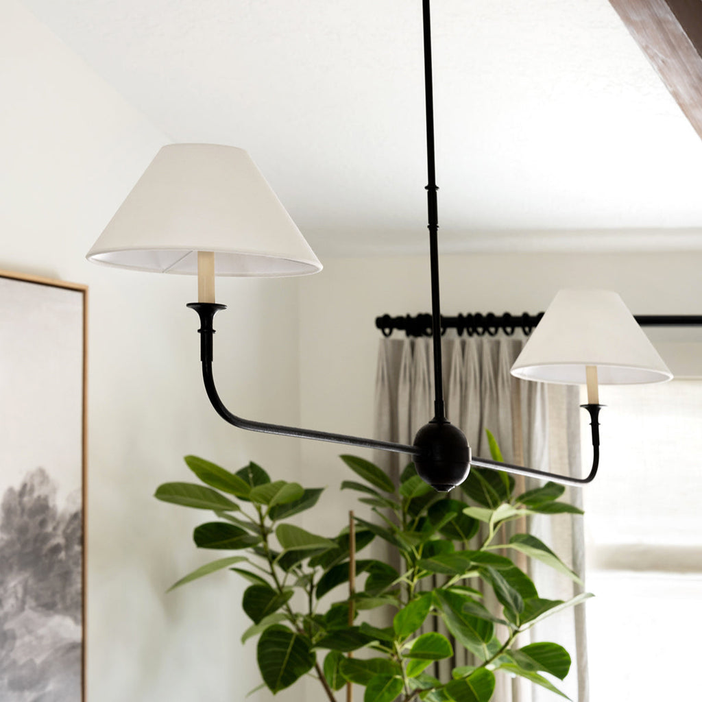 Selvenrose Fabric Chandelier-Moonnatur