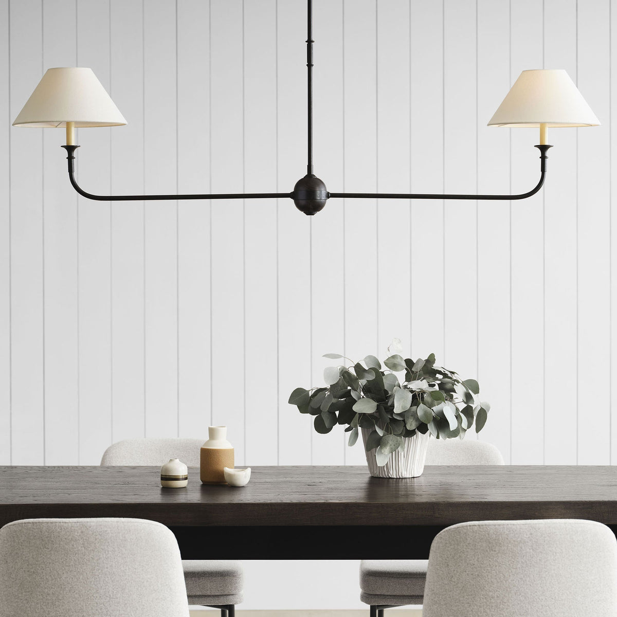 Selvenrose Fabric Chandelier-Moonnatur