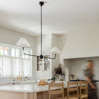 Selvenrose Fabric Chandelier-Moonnatur