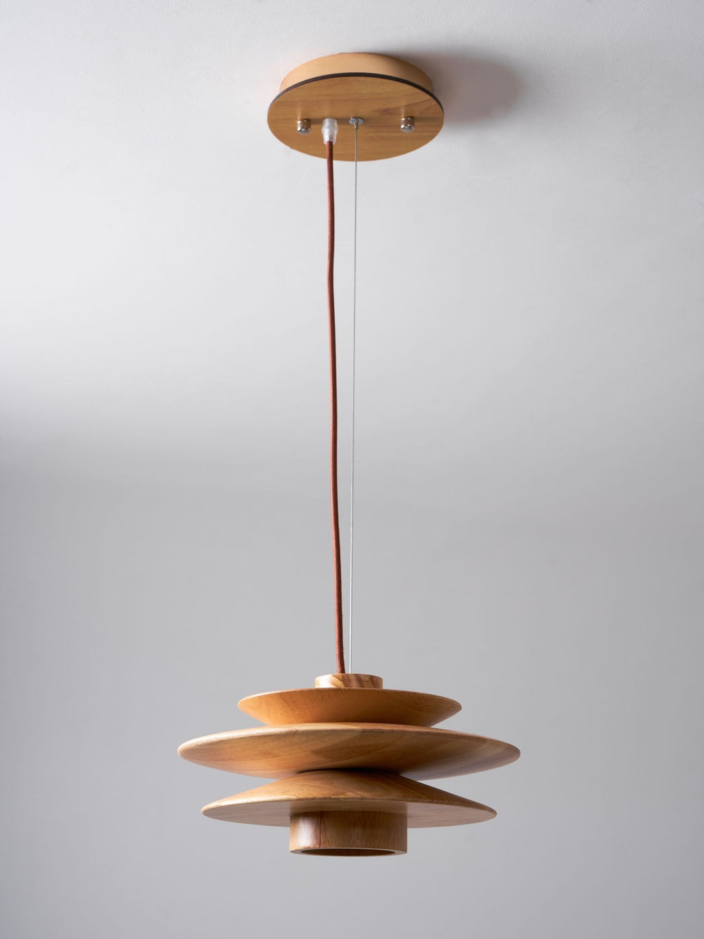 Rivenaria Wood Pendant Light-Moonnatur