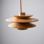 Rivenaria Wood Pendant Light-Moonnatur