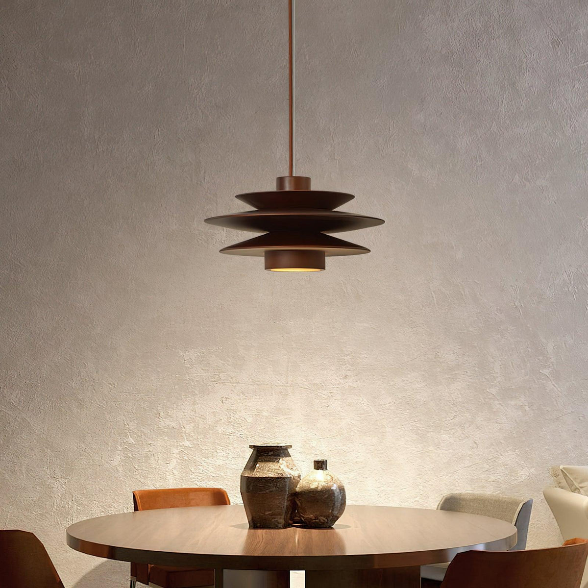 Enverdale Wood Pendant Light-Moonnatur