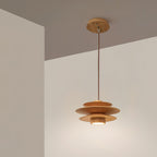 Enverdale Wood Pendant Light-Moonnatur